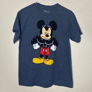 Disney Strong Muscle Mickey Mouse T Shirt M